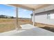 Covered patio overlooking an expansive backyard at 3772 Tielman St, Snellville, GA 30078