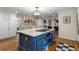 Spacious kitchen island, stainless appliances, and hardwood floors at 6990 Brandon Mill Nw Rd, Atlanta, GA 30328