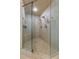A spacious walk-in shower features dual shower heads and a built-in bench at 6990 Brandon Mill Nw Rd, Atlanta, GA 30328