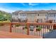 Elevated back deck providing an outdoor living space with views of the community and neighboring properties at 2281 Millhaven Se St # 18, Smyrna, GA 30080