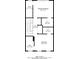 Third floor plan featuring a primary bedroom, secondary bedroom, two bathrooms, and two walk-in closets at 2281 Millhaven Se St # 18, Smyrna, GA 30080