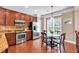 Well-equipped kitchen with stainless steel appliances and adjacent breakfast area at 2281 Millhaven Se St # 18, Smyrna, GA 30080