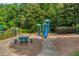 will love this community playground with a slide, picnic table, and walking path at 326 Oakview Way, Canton, GA 30114