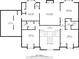 Upper level floor plan featuring bedrooms, bathrooms, and a large walk-in closet at 550 Atlanta Country Club Se Dr, Marietta, GA 30067