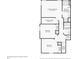 Third floor features main bedroom, bathroom, and 2 additional bedrooms at 106 Weatherstone Square Drive, Woodstock, GA 30188
