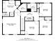 Detailed floor plan showcases the layout with labelled rooms, dimensions, and total square footage at 21 Picketts Ridge Ln, Acworth, GA 30101