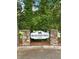 Stone pillars flanking a sign stating the name of the community's recreation area at 21 Picketts Ridge Ln, Acworth, GA 30101
