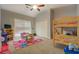 bedroom with bunkbeds, closet and play area for imaginative play at 410 Fitzgerald Ln, Fayetteville, GA 30215