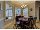 Charming breakfast nook with a view of the outdoors at 410 Fitzgerald Ln, Fayetteville, GA 30215
