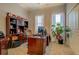Bright office with lots of natural light, built-in shelving and closet at 410 Fitzgerald Ln, Fayetteville, GA 30215