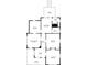 Detailed floor plan showcasing the layout of the kitchen, bedrooms, living room, and outdoor deck at 782 Marion Se Ave, Atlanta, GA 30312