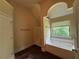 Bathroom featuring a soaking tub under window with a separate walk-in shower at 381 Plymstock Dr, Mcdonough, GA 30253