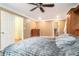 Bedroom featuring hard wood floors, natural lighting and good flow at 3392 Inns Brook Way, Snellville, GA 30039