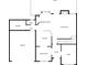Main floorplan features a kitchen, dining room, living room, breakfast nook, laundry, and garage at 858 Red Rock Ct, Suwanee, GA 30024