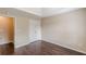 Spacious bedroom with hardwood floors, trey ceiling, closet, and ensuite entrance at 330 Kentwood Springs Dr, Hampton, GA 30228