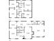 Full floor plans of the home, featuring both first and second floor, with labeled rooms and dimensions at 5290 River Mill Cir, Marietta, GA 30068