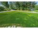Expansive green lawn with mature trees and a view of the street at 5290 River Mill Cir, Marietta, GA 30068