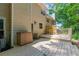Exterior rear view of home with large deck and private backyard at 2012 Variations Ne Dr, Atlanta, GA 30329