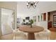Open-concept dining area with seamless flow to living room and kitchen at 2921 Lenox Rd # 308, Atlanta, GA 30324