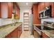 Modern kitchen features stainless steel appliances and ample counter space at 2921 Lenox Rd # 308, Atlanta, GA 30324