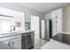 Updated kitchen featuring stainless steel appliances and a view of a breakfast nook at 1424 Van Epps Se Ave, Atlanta, GA 30316