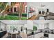 Collage featuring the home's front exterior, living room, dining room, and kitchen at 403 Defoors Mill Nw Dr, Atlanta, GA 30318