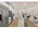 Modern kitchen featuring stainless steel appliances, granite countertops, and a breakfast bar at 1019 Merritt Dr # 102, Villa Rica, GA 30180