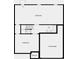 Basement floor plan with unfinished and unexcavated spaces; stub-in bathroom option shown at 141 Bennett Farm Dr, Loganville, GA 30052