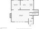 Floorplan with kitchen, dining room, living room, and breakfast nook at 3032 Ross Rd, Snellville, GA 30039