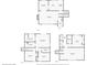 Floorplans include basement, first, and second floor layouts at 3032 Ross Rd, Snellville, GA 30039