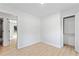 Bedroom view shows adjoining bathroom, closet, and bright airy interior at 4002 Lindsey Dr, Decatur, GA 30035