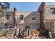 Exterior view of back of house with fenced yard at 6429 Woodstone Way, Morrow, GA 30260