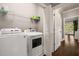 Convenient laundry room equipped with modern washer and dryer at 1003 North Ne Ave, Atlanta, GA 30306
