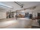 Unfinished basement space with ample storage, utilities, and concrete floor at 2071 Arrowhead Trl, Marietta, GA 30062