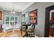 Bright breakfast nook with seating area and plenty of natural light at 3150 Stonewyck Pl, Decatur, GA 30033