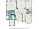 Second floor plan featuring bedrooms and bathrooms in a spacious layout; including a walk-in closet at 4815 Edgemoore Trce, Cumming, GA 30040