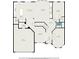 Detailed floor plan showcasing the layout of the first floor, including the kitchen and living room at 4815 Edgemoore Trce, Cumming, GA 30040