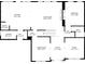 First floor plan includes living room, dining room, kitchen, laundry, pantry, foyer, hall, room and bath at 5312 Tormeal Trce, Suwanee, GA 30024