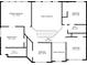 Second floor plan featuring primary bedroom, bathroom, walk in closet, and hall with access to all bedrooms at 5312 Tormeal Trce, Suwanee, GA 30024