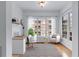 Cozy home office with a large window, desk, chair, and shelving, perfect for remote work at 611 Parkside Village Nw Way, Marietta, GA 30060