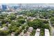 City skyline view featuring residential areas nestled among lush green trees with skyscrapers in background at 1220 State Nw St, Atlanta, GA 30318