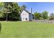 Well-kept backyard offers plenty of room and privacy with a wooden fence at 2167 Tilson Rd, Decatur, GA 30032