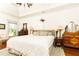 Bedroom with dresser, two side tables and lamps in front of a large bed at 2167 Tilson Rd, Decatur, GA 30032