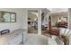 Spacious home office flowing into the foyer, dining and living rooms at 3930 Suwanee Bend Dr, Suwanee, GA 30024