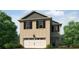 Charming two-story home with a brick facade, attached garage, and well-maintained landscaping at 6131 Knickerbocker St, Mableton, GA 30126
