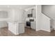 Modern kitchen featuring granite countertops, stainless steel appliances, and custom cabinets at 6131 Knickerbocker St, Mableton, GA 30126