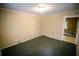 This bedroom has neutral walls and carpeting at 329 Kelly Mill Rd, Cumming, GA 30040