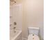 Clean bathroom featuring a shower and toilet with modern fixtures at 250 Crabapple Rd, Mcdonough, GA 30253