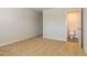 Spacious bedroom with neutral carpet and easy access to an attached bathroom at 250 Crabapple Rd, Mcdonough, GA 30253