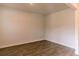 Clean and bright bedroom with wood flooring and recessed lighting at 250 Crabapple Rd, Mcdonough, GA 30253